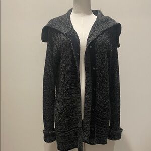 Simply Vera Vera Wang Gray Cardigan